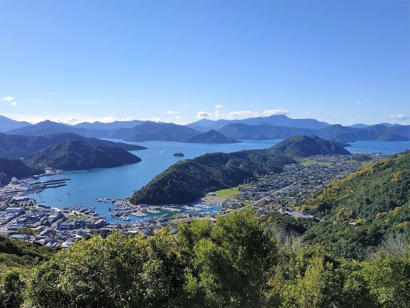 Picton and the Queen Charlotte Sound one of the Marlborough Sounds