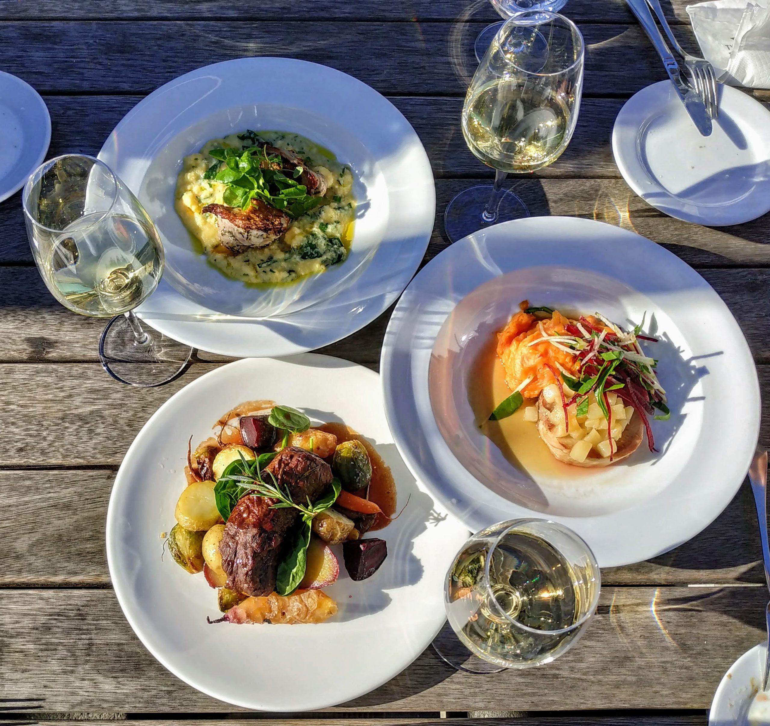 Lunch During a Havelock Wine Tour