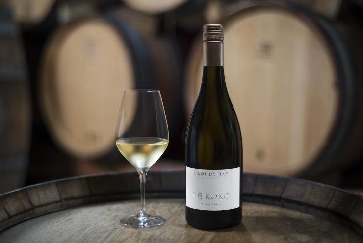 Cloudy Bay Sauvignon Blanc Te Koko on a Cloudy Bay Winery Tour