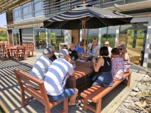 Tasting at their cellar door